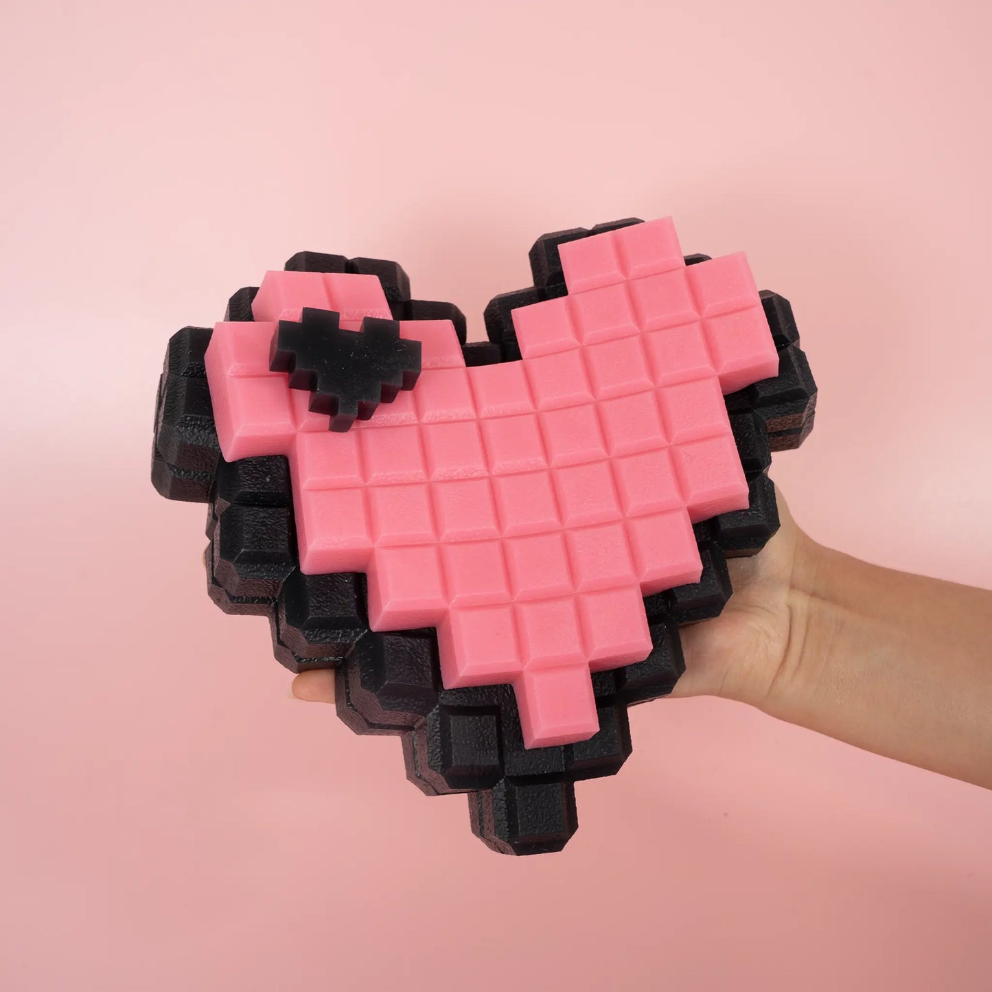 830G Parisian Pixel Heart Taba Squishy