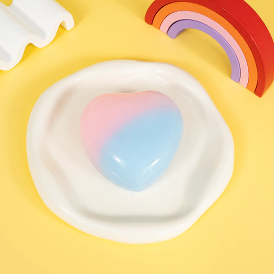 255G 4-inch Heart-Shaped Taba Squishy